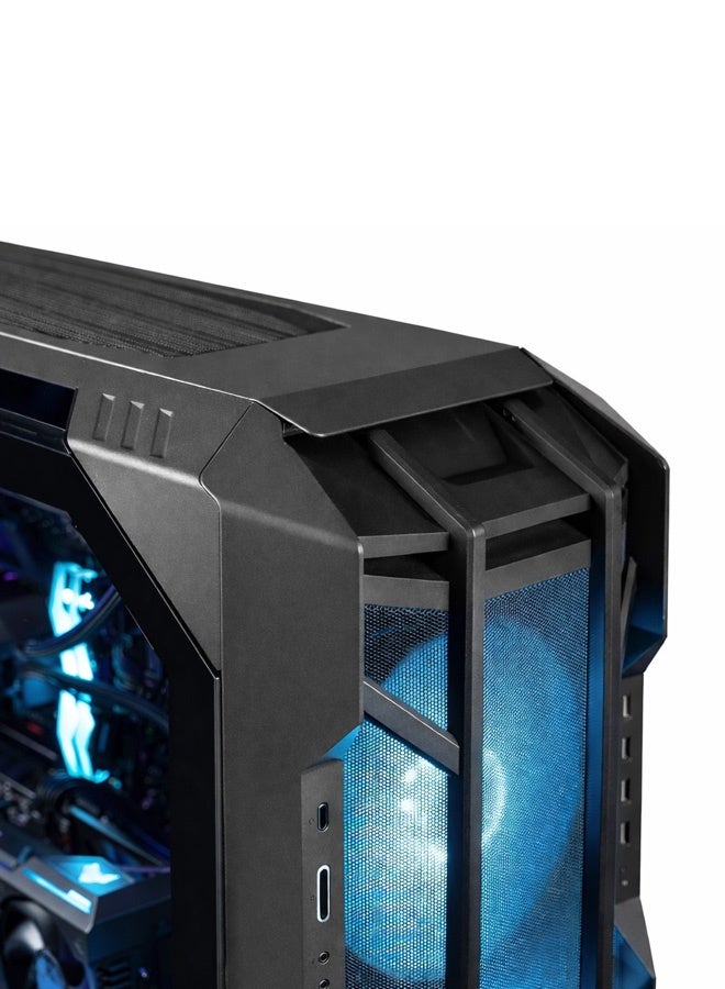 Game Sekret Fusion Gaming PC - Intel Core Ultra 9-285K | GeForce RTX 5080 16GB | 32GB DDR5 RAM-1TB NVMe SSD | 360mm w/LCD Liquid Cooler-Z890 MB-1000W Platinum PSU | WiFi-Bluetooth-Windows 11 Pro | Game Sekret Desktop Computer | 1 Year Warranty black - Image 5